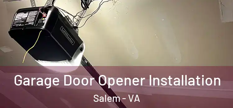  Garage Door Opener Installation Salem - VA