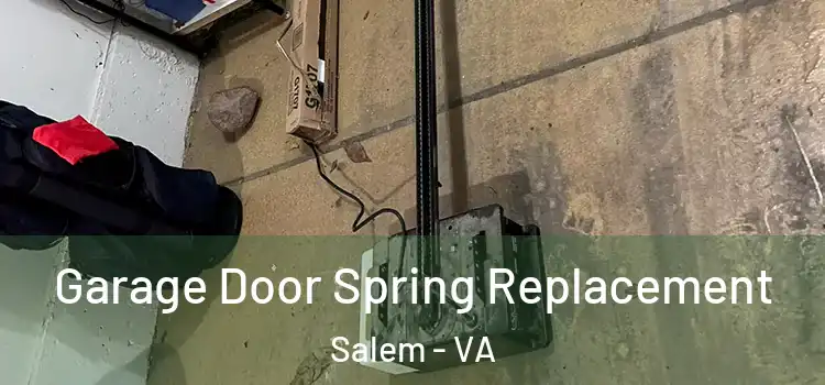  Garage Door Spring Replacement Salem - VA