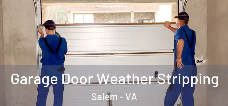  Garage Door Weather Stripping Salem - VA