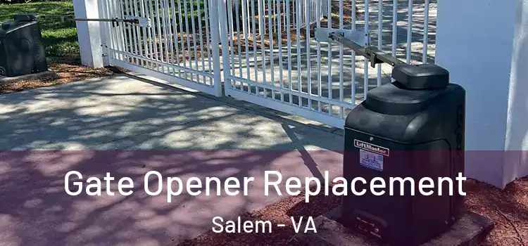 Gate Opener Replacement Salem - VA
